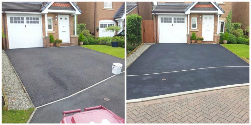 Tarmac Sealer on Driveway in Kilkenny